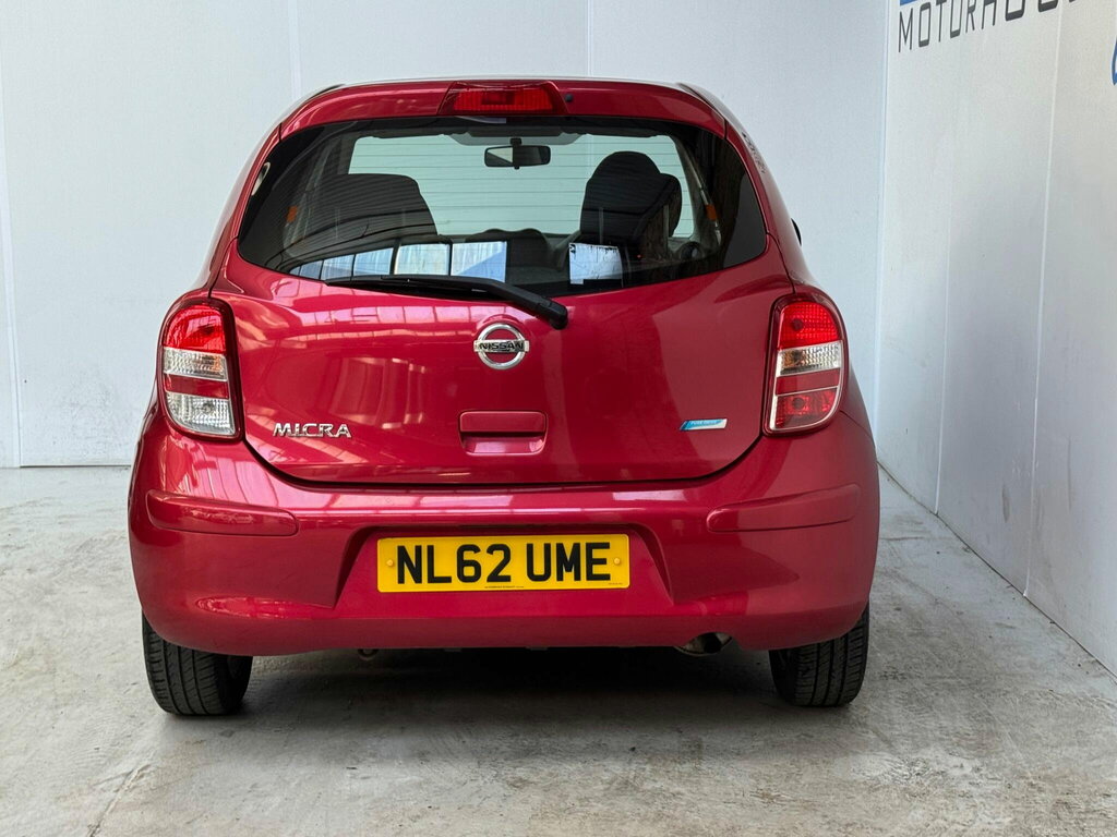 Nissan Micra 1.2 12V Acenta Euro 5 Red #5