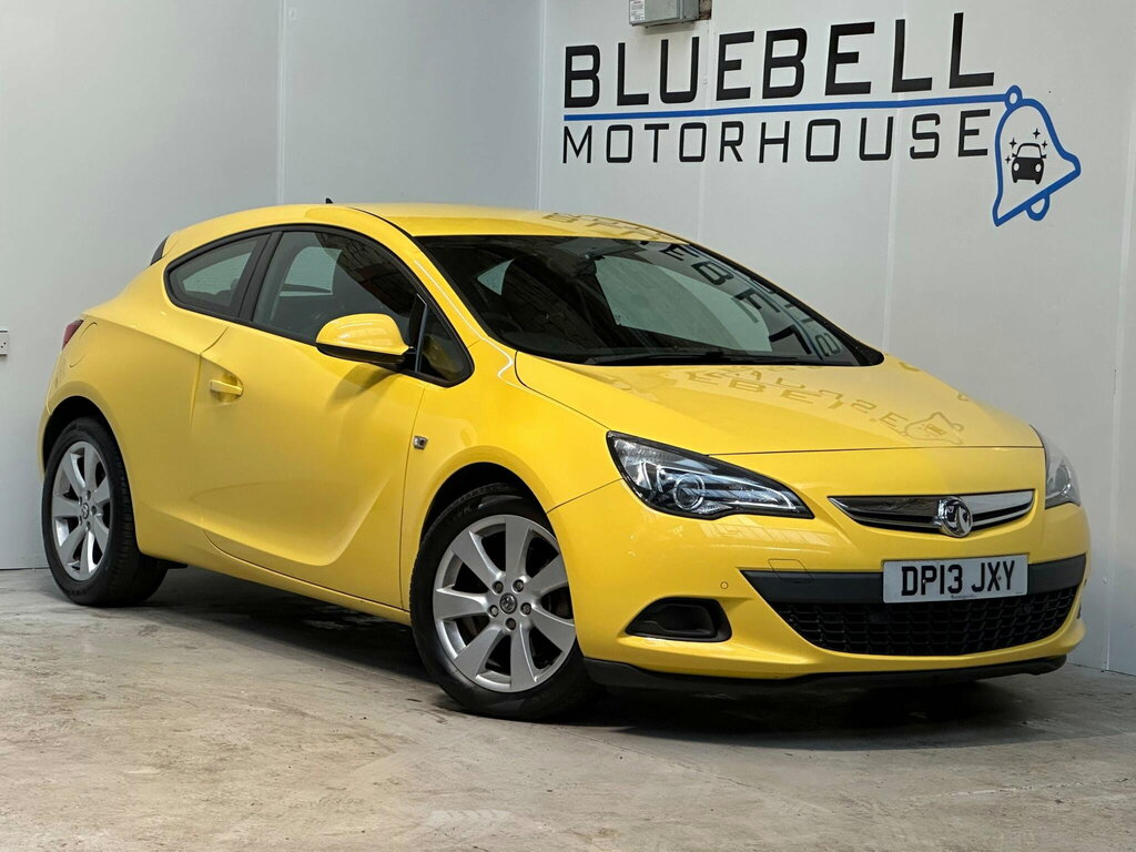 Vauxhall Astra GTC 2.0 Cdti Sport Euro 5 Ss Yellow