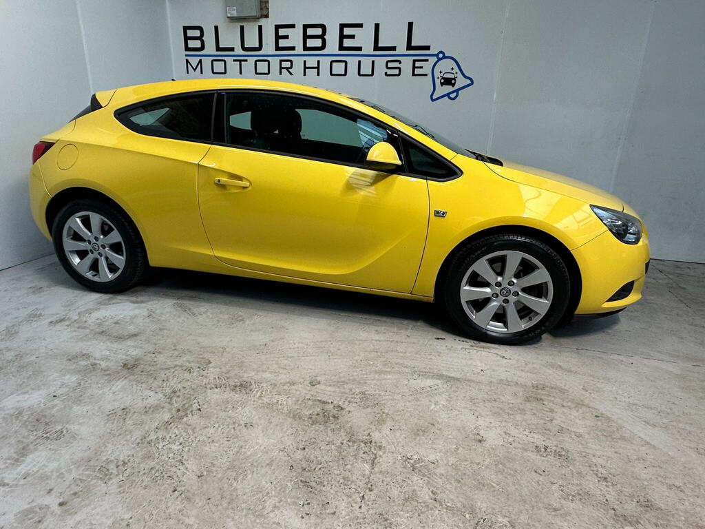 Vauxhall Astra GTC Hatchback White #7