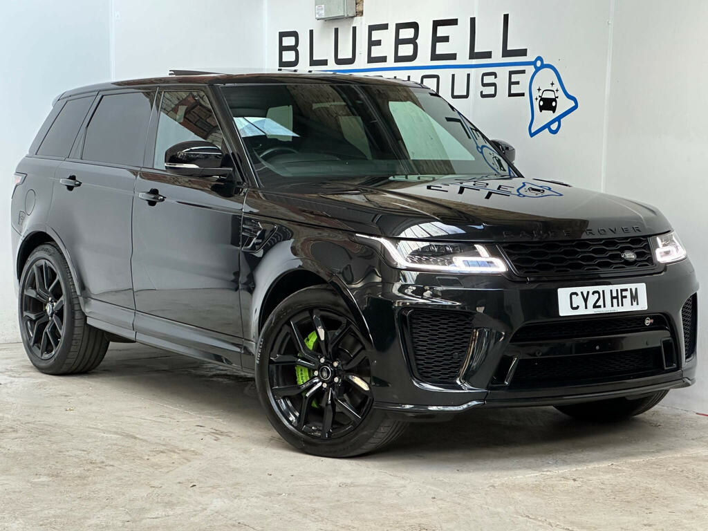 Land Rover Range Rover Sport 5.0 P575 V8 Svr 4Wd Euro 6 Ss Black