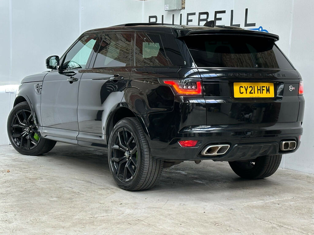 Land Rover Range Rover Sport 5.0 P575 V8 Svr 4Wd Euro 6 Ss Black #4