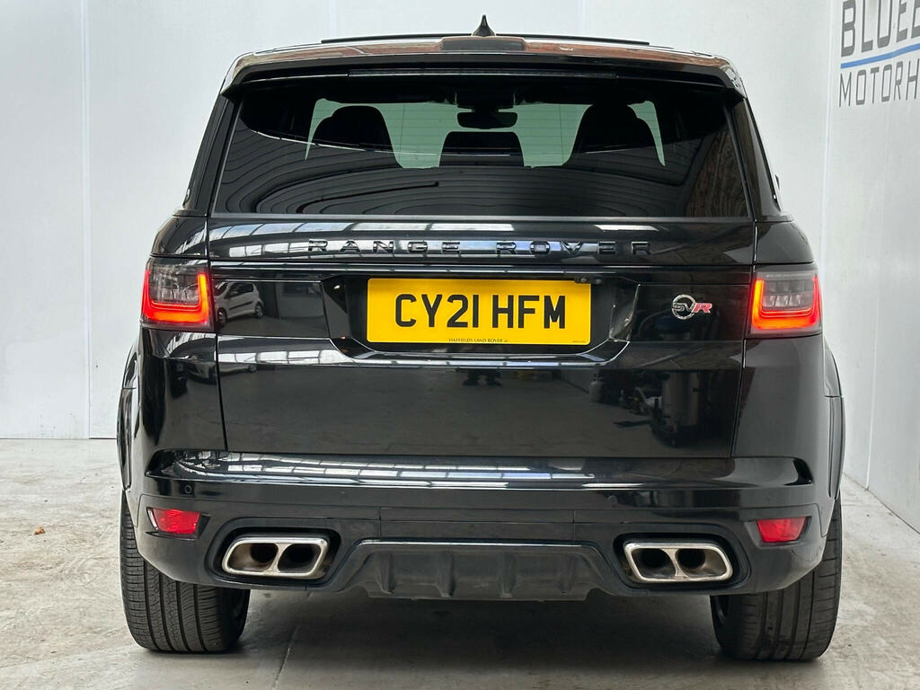 Land Rover Range Rover Sport 5.0 P575 V8 Svr 4Wd Euro 6 Ss Black #5