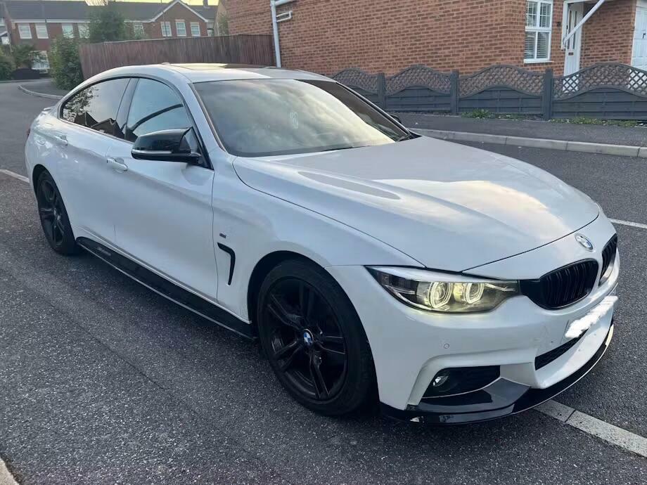 BMW 4 Series Gran Coupe 2.0 420D M Sport Euro 6 Ss White #3