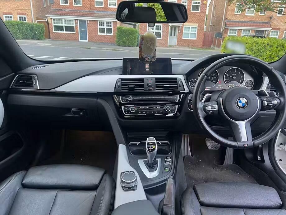 BMW 4 Series Gran Coupe 2.0 420D M Sport Euro 6 Ss White #6