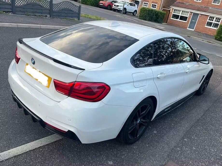 BMW 4 Series Gran Coupe 2.0 420D M Sport Euro 6 Ss White #2
