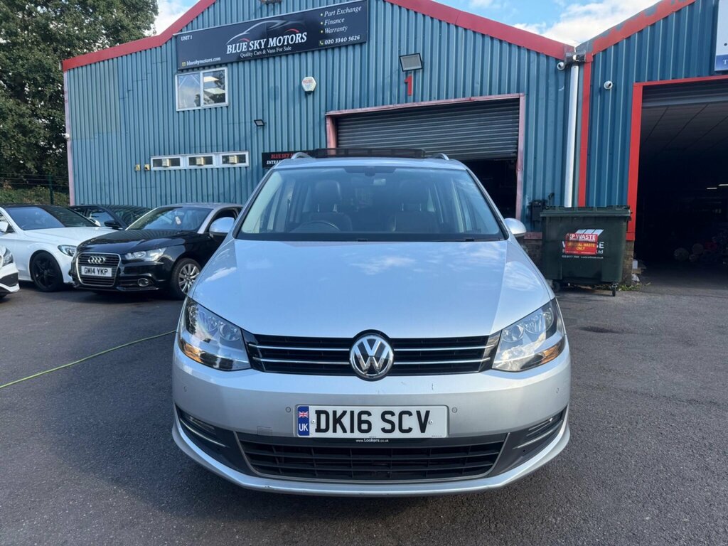 Volkswagen Sharan 2.0 Tdi Bluemotion Tech Sel Dsg Euro 6 Ss Silver #2