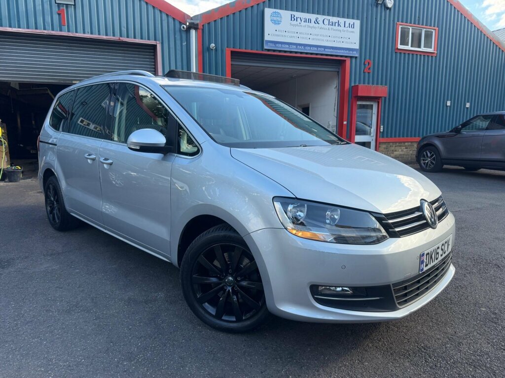 Volkswagen Sharan 2.0 Tdi Bluemotion Tech Sel Dsg Euro 6 Ss Silver #3