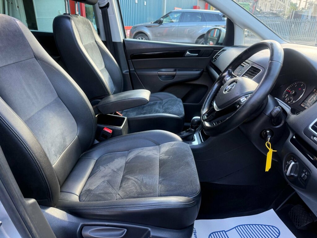 Volkswagen Sharan 2.0 Tdi Bluemotion Tech Sel Dsg Euro 6 Ss Silver #6