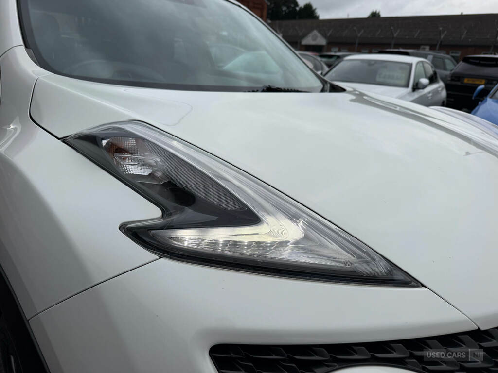 Nissan Juke 1.5 Dci Tekna VA66OJD White #3