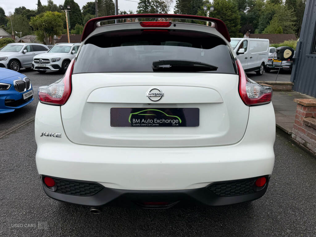 Nissan Juke 1.5 Dci Tekna VA66OJD White #5