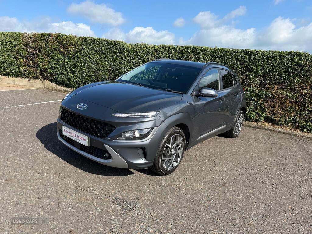 Hyundai Kona 1.6 Gdi Hybrid Premium Dct Grey