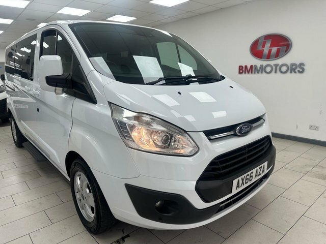 Ford Tourneo Custom 2.0 310 Ecoblue Titanium Minibus Double Cab Di White #4