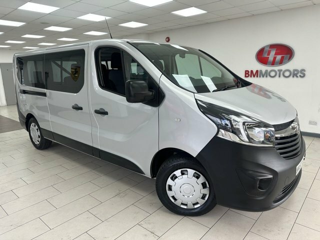 Vauxhall Vivaro 1.6 Cdti 2900 Biturbo Ecoflex Combi Van Double Cab Silver