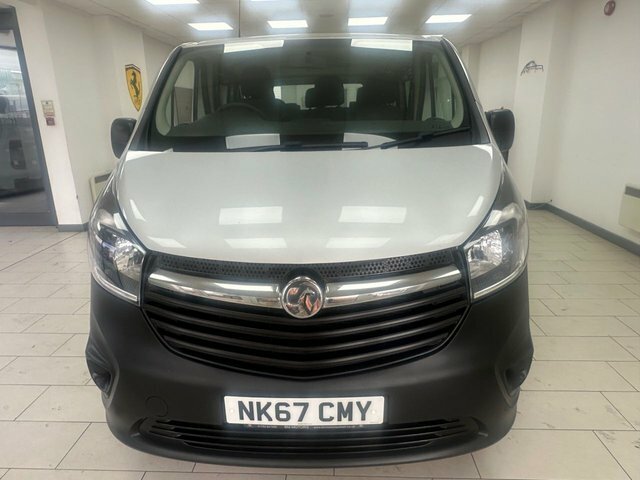 Vauxhall Vivaro 1.6 Cdti 2900 Biturbo Ecoflex Combi Van Double Cab Silver #3