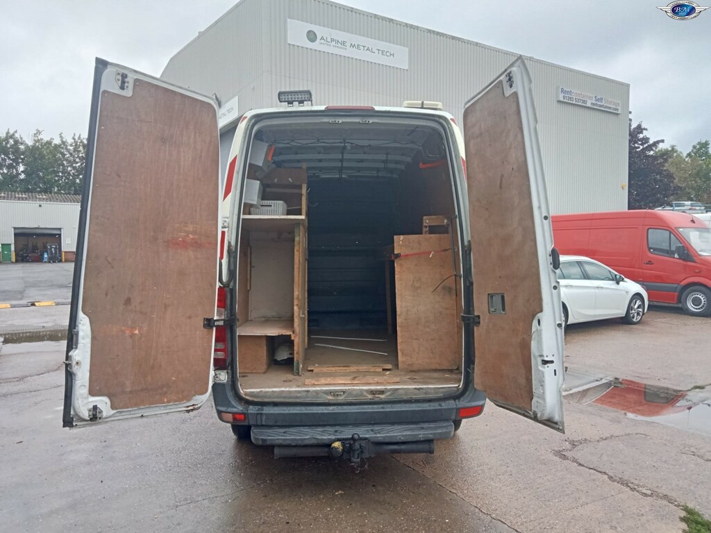 Mercedes-Benz Sprinter 2.1 210 Cdi Blueefficiency Panel Van 7G Black #8