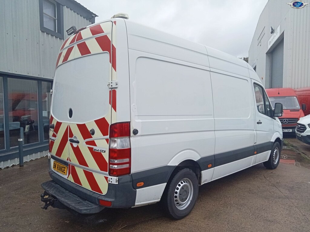 Mercedes-Benz Sprinter 2.1 210 Cdi Blueefficiency Panel Van 7G Black #9
