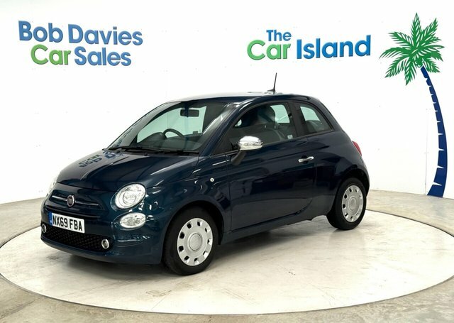 Fiat 500 Pop Hatchback NX69FBA Blue #2