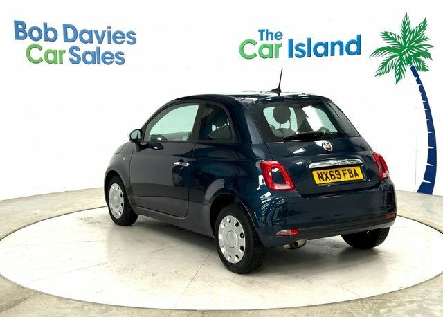 Fiat 500 Pop Hatchback NX69FBA Blue #4