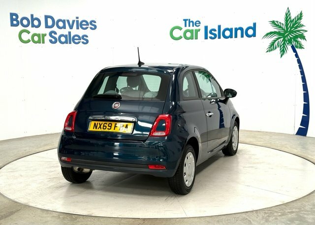 Fiat 500 Pop Hatchback NX69FBA Blue #6