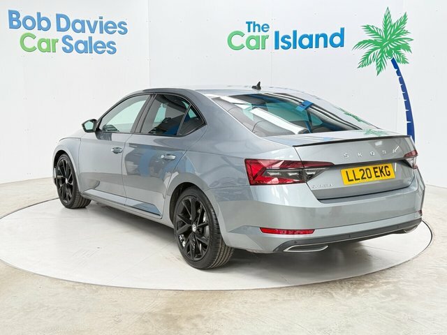 Skoda Superb Tsi Sportline Plus Hatchback LL20EKG Grey #4