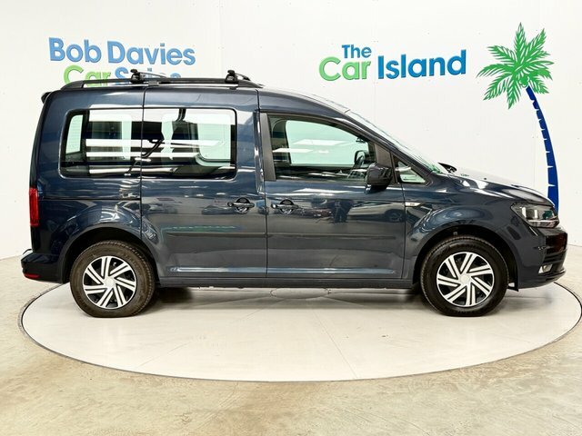 Volkswagen Caddy Life Tdi Bluemotion Tech Mpv Blue #4