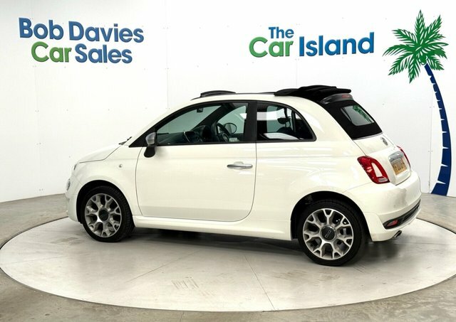 Fiat 500C Rock Star Convertible White #6