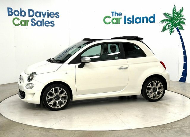 Fiat 500C Rock Star Convertible White #5