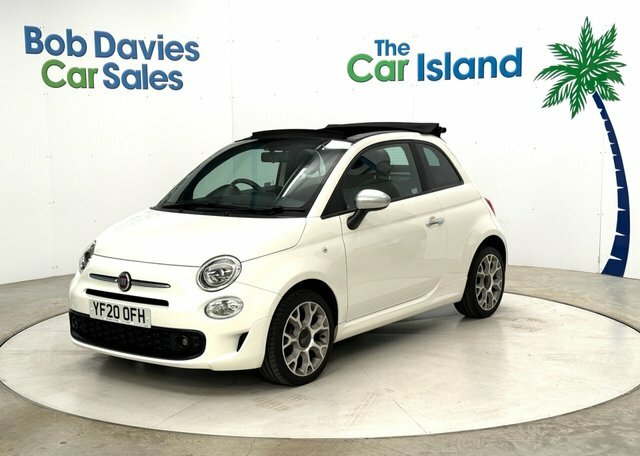 Fiat 500C Rock Star Convertible White #3
