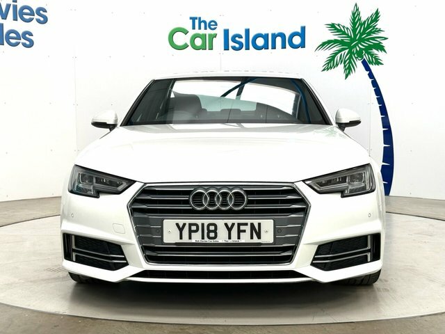 Audi A4 Tfsi S Line Saloon White #2