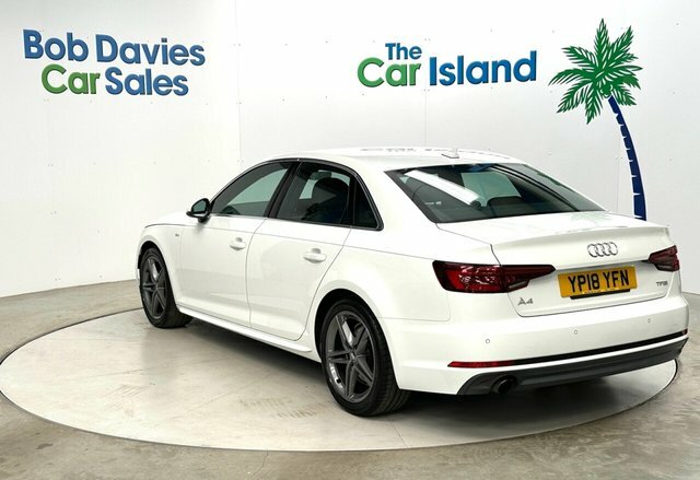 Audi A4 Tfsi S Line Saloon White #5