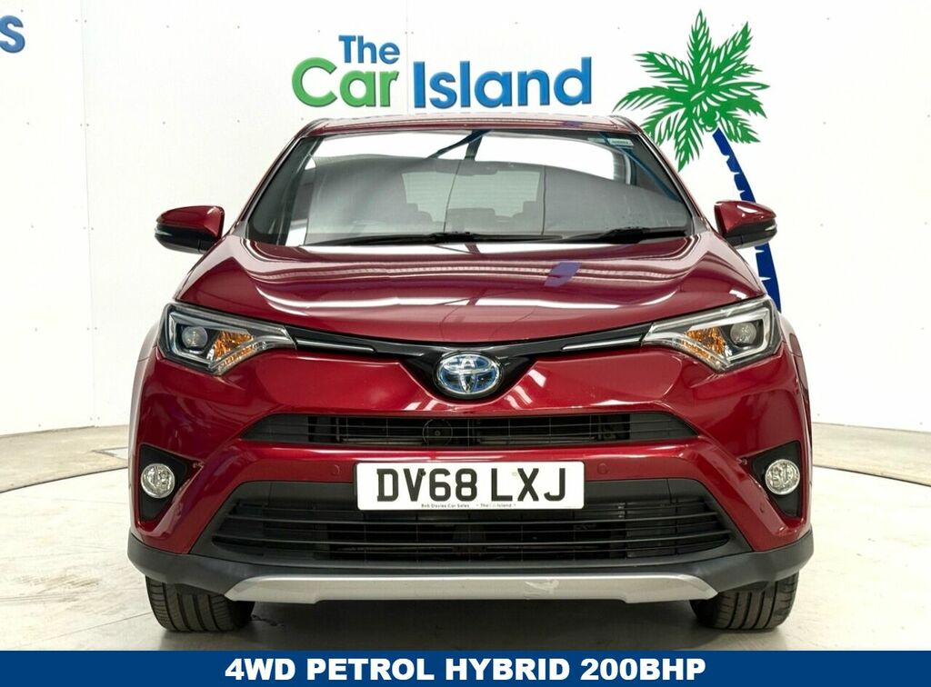 Toyota Rav 4 Vvt-h Design Suv Red #2