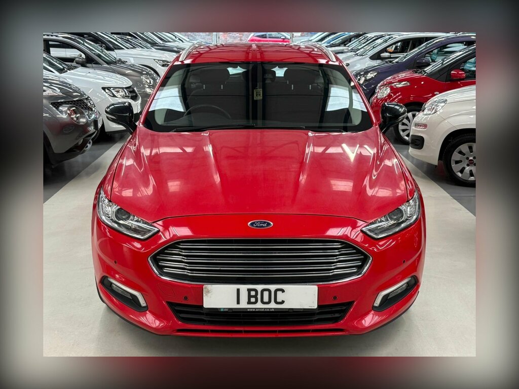 Ford Mondeo 2.0 Tdci Zetec Powershift Euro 6 Ss Red #2