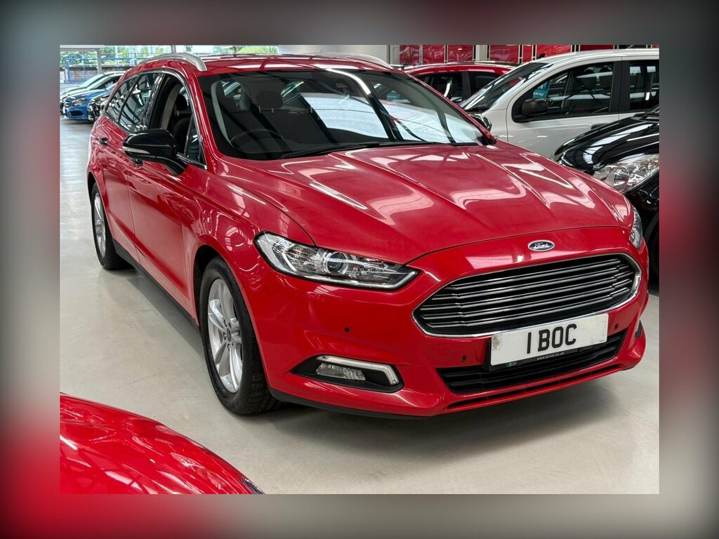 Ford Mondeo 2.0 Tdci Zetec Powershift Euro 6 Ss Red #5