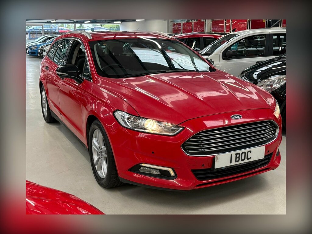 Ford Mondeo 2.0 Tdci Zetec Powershift Euro 6 Ss Red