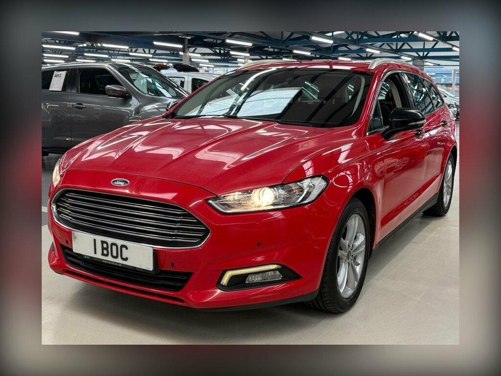 Ford Mondeo 2.0 Tdci Zetec Powershift Euro 6 Ss Red #3