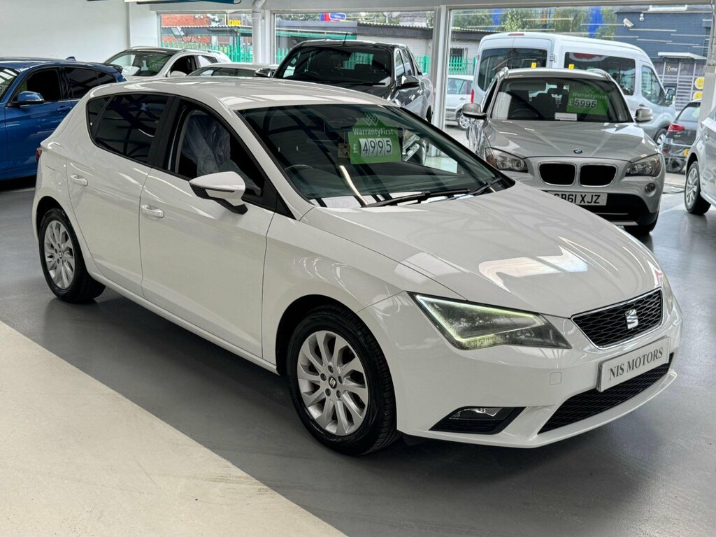 Seat Leon 1.2 Tsi Se Euro 5 Ss White #4