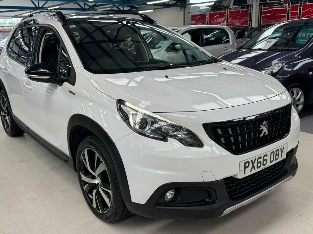 Peugeot 2008 1.2 Puretech Gt Line Eat Euro 6 Ss White