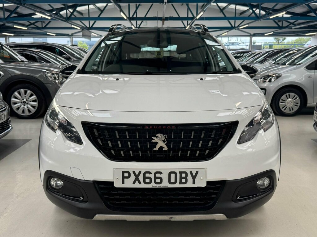Peugeot 2008 1.2 Puretech Gt Line Eat Euro 6 Ss White #4