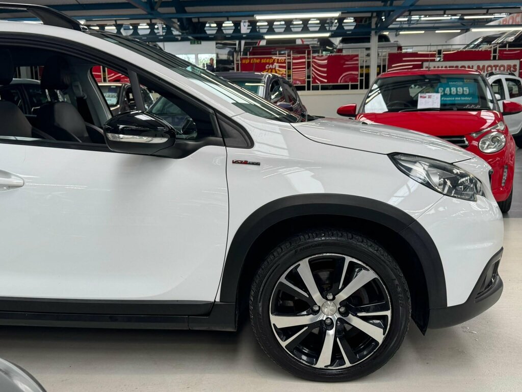 Peugeot 2008 1.2 Puretech Gt Line Eat Euro 6 Ss White #3