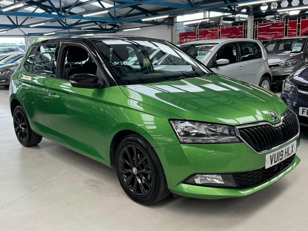 Skoda Fabia 1.0 Colour Edition Euro 6 Ss Green #6