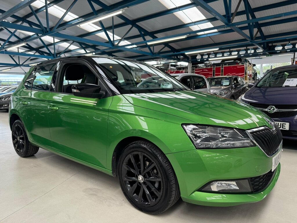 Skoda Fabia 1.0 Colour Edition Euro 6 Ss Green #2