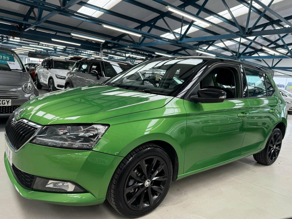 Skoda Fabia 1.0 Colour Edition Euro 6 Ss Green #4