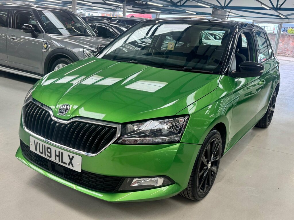 Skoda Fabia 1.0 Colour Edition Euro 6 Ss Green