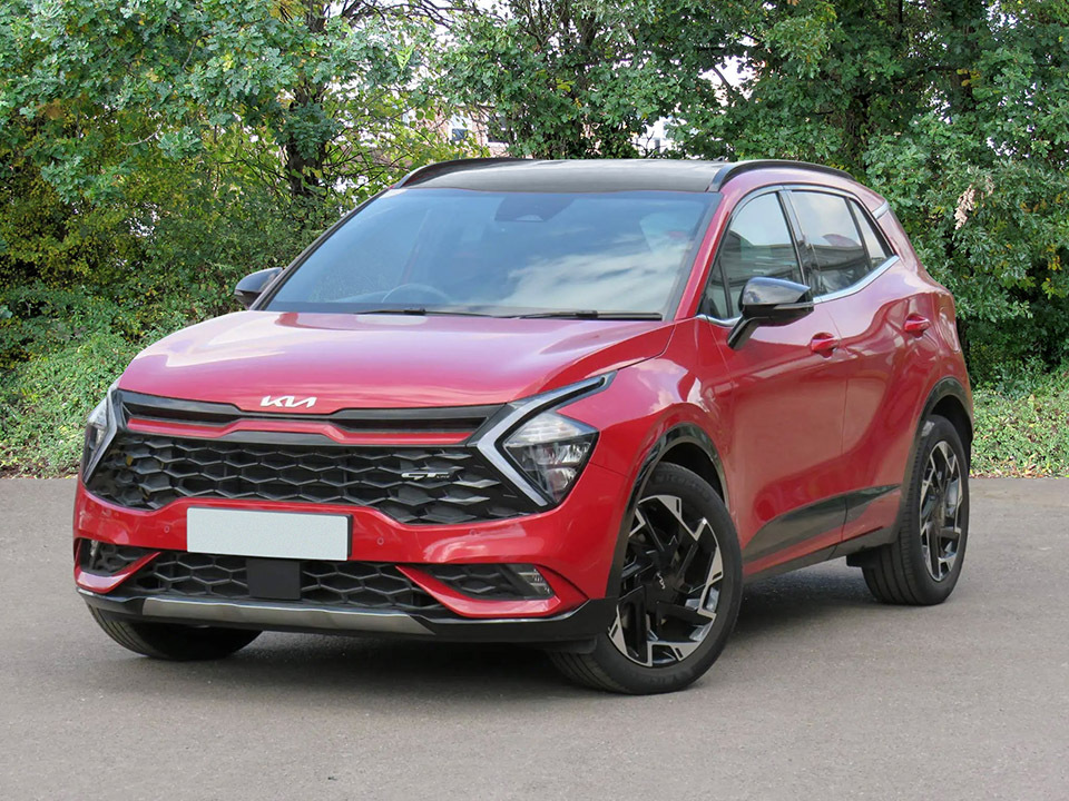 Kia Sportage 1.6 T-gdi 48V Gt-line S Red