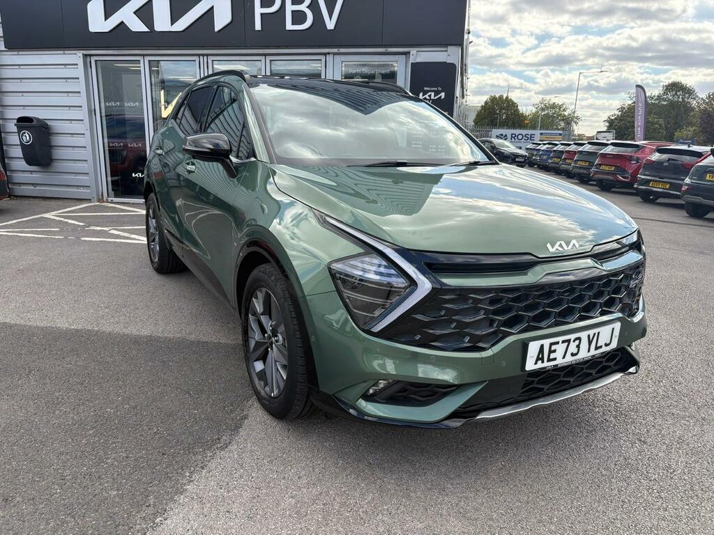Kia Sportage 1.6 T-gdi Isg Hev Gt-line S Green