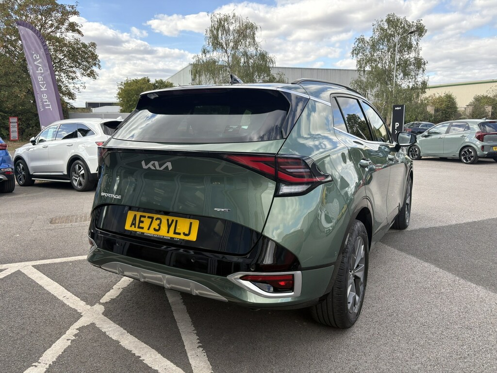 Kia Sportage 1.6 T-gdi Isg Hev Gt-line S Green #3