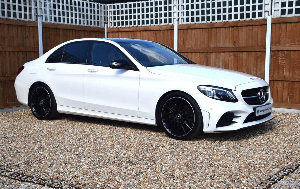 Mercedes-Benz C Class 1.5 C200 Mhev Amg Line Night Edition Premium Plus White #6