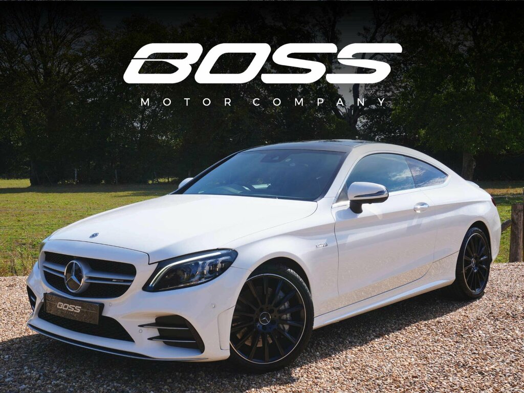 Mercedes-Benz C Class 3.0 C43 V6 Amg Premium Plus Coupe G-t White