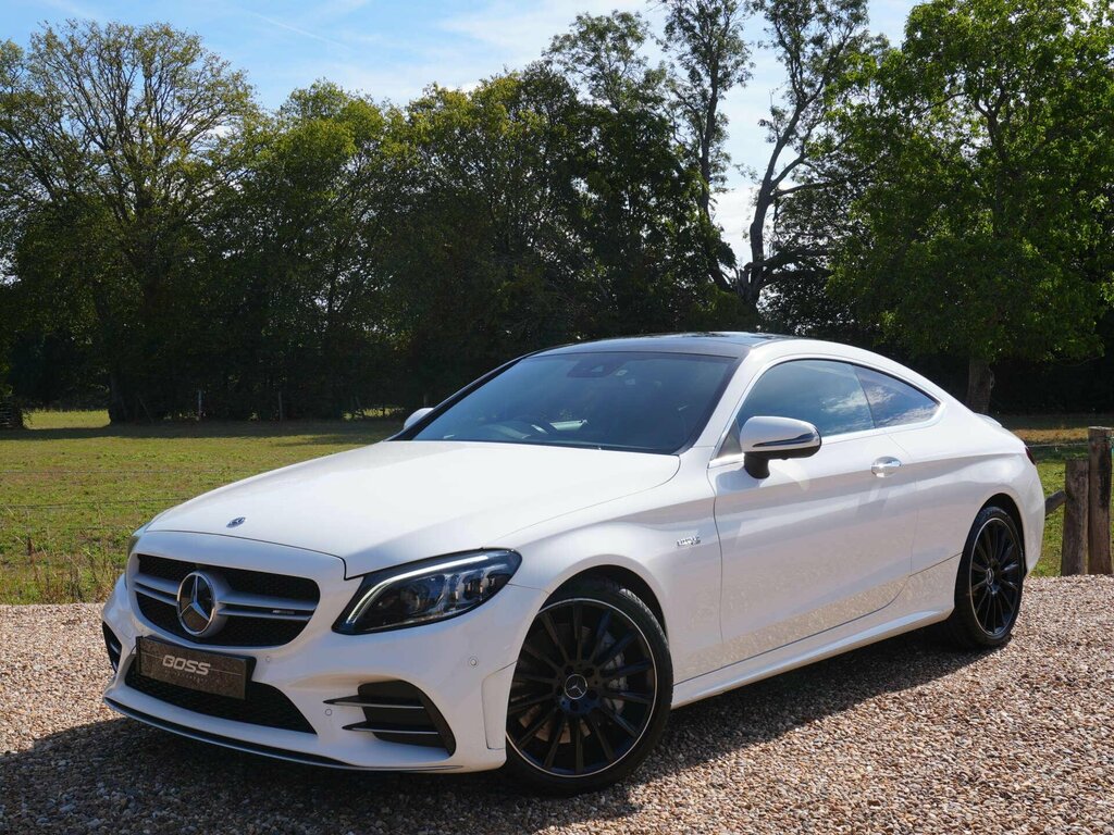Mercedes-Benz C Class 3.0 C43 V6 Amg Premium Plus Coupe G-t White