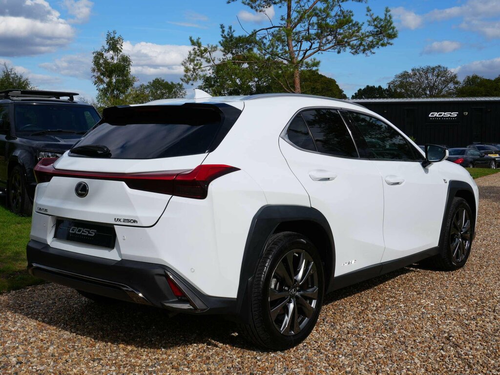 Lexus UX 2.0 250H F Sport Suv Hybrid E-cvt Euro White #4
